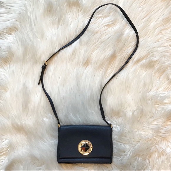 Kate Spade Newbury Lane Sally Crossbody Navy - Picture 1 of 8